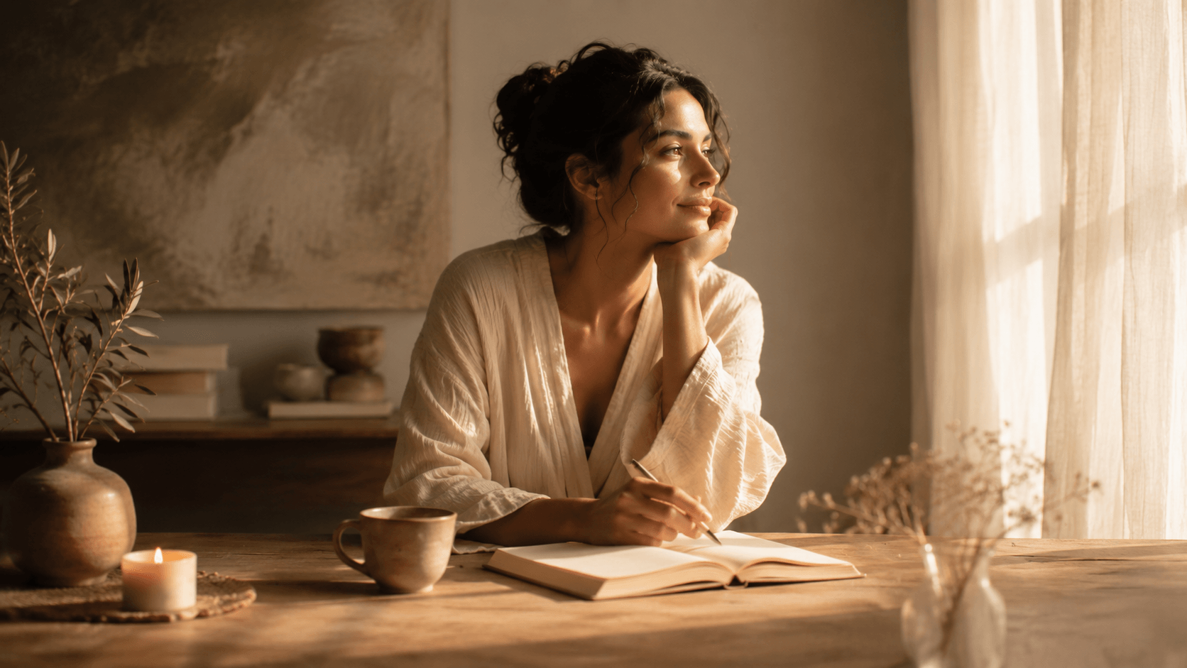 A quiet daily wisdom ritual